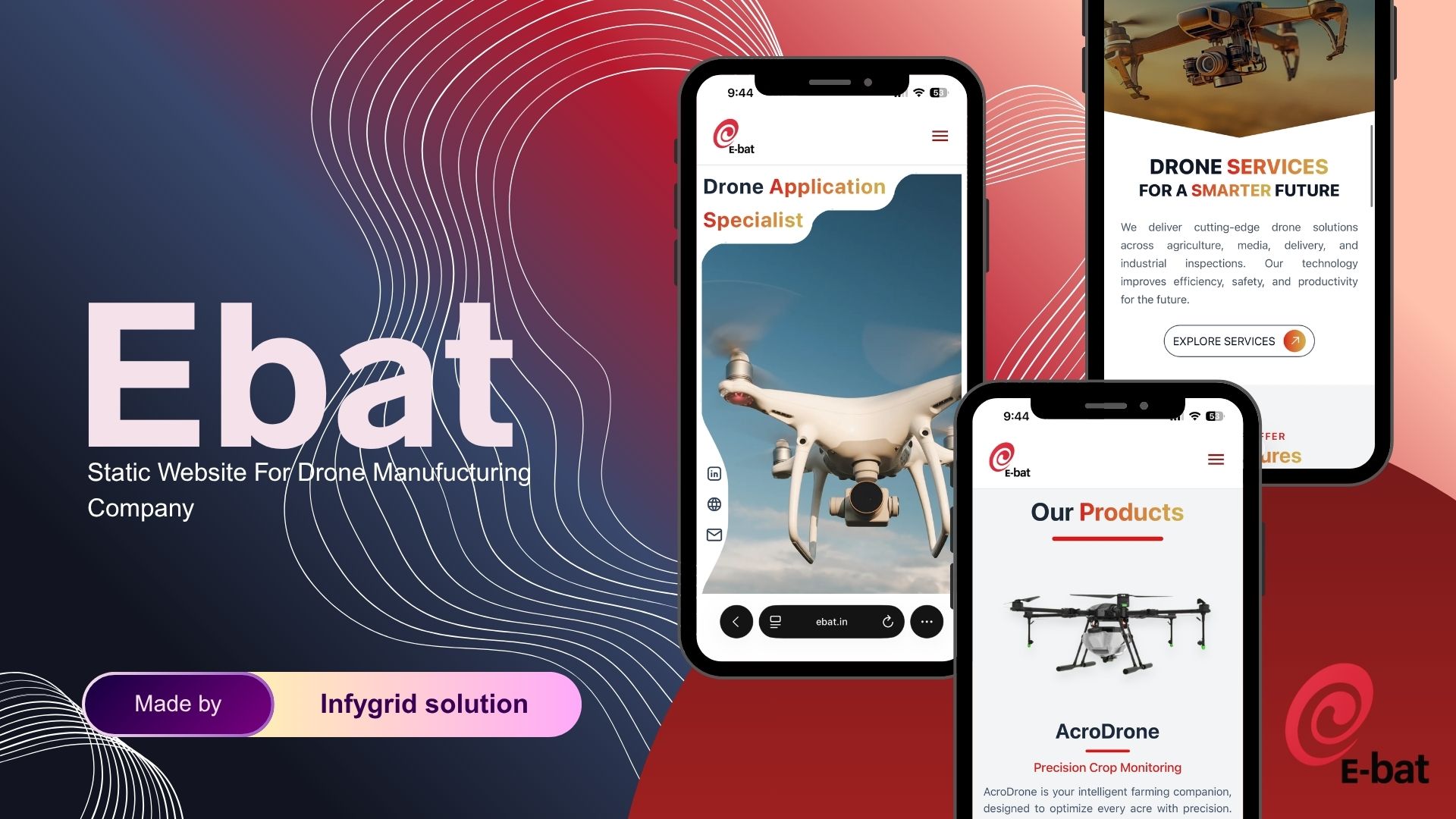 EBAT — AI & Drone Technology Website