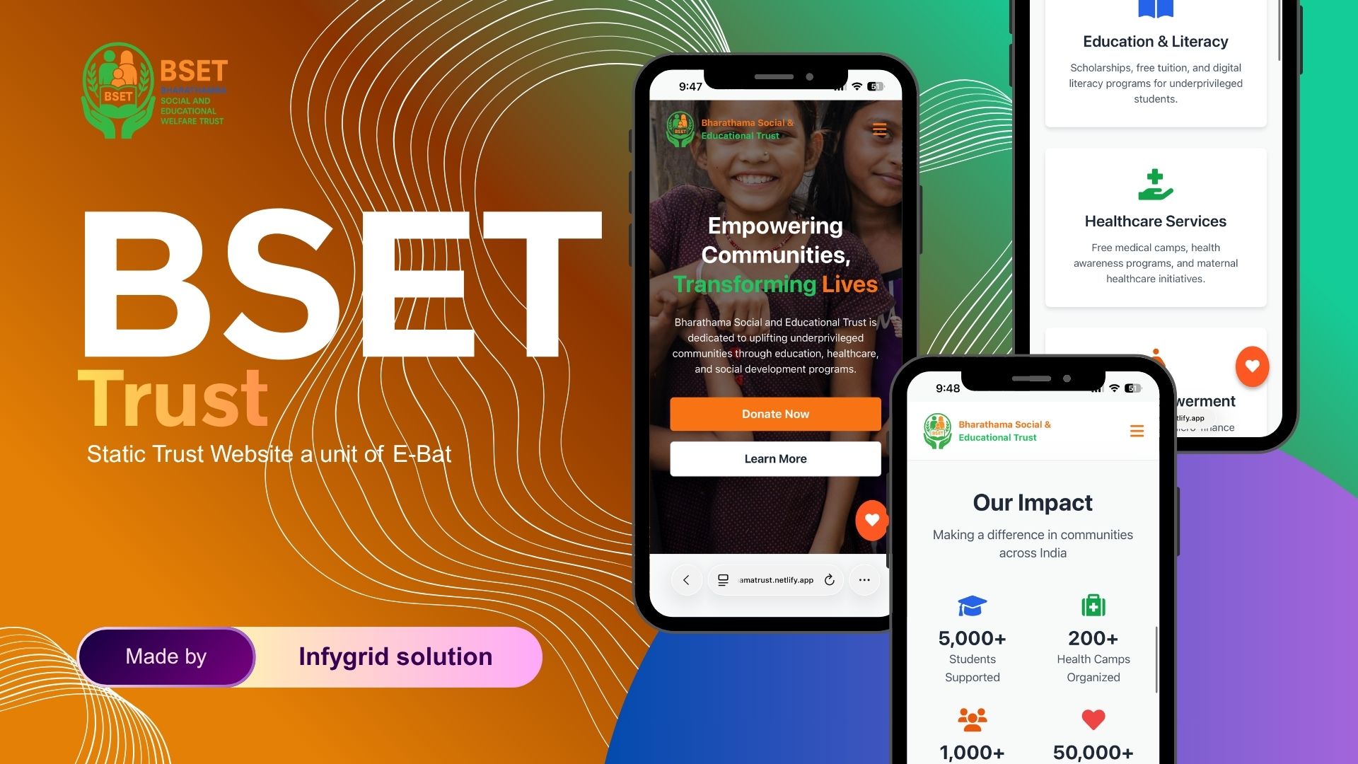 BSET — Professional Trust Organization Website