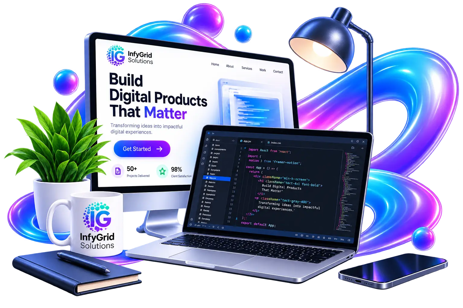 InfyGrid workflow